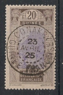 GUINEE - 1913 - N°YT. 69 - Gué à Kitim 20c Brun - Oblitéré / Used - Gebraucht
