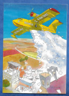 Cpm De Collection PUSSAY(Essonne ) - 6 ème Bourse Cp 1992 Signée Gaétan Ader Organisée Par Les Sapeurs-pompiers Avion - Sammlerbörsen & Sammlerausstellungen