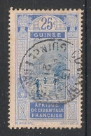 GUINEE - 1913 - N°YT. 70 - Gué à Kitim 25c Outremer - Oblitéré / Used - Oblitérés