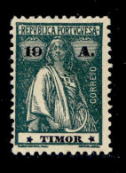 ! ! Timor - 1923 Ceres 19 A - Af. 199 - MH - Timor