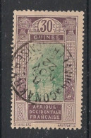 GUINEE - 1913 - N°YT. 71 - Gué à Kitim 30c Violet-brun - Oblitéré / Used - Used Stamps