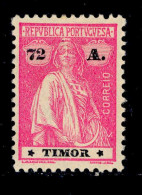 ! ! Timor - 1923 Ceres 72 A - Af. 202 - MH - Timor