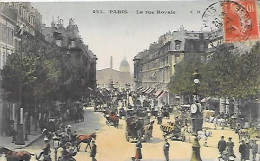 CPA Paris La Rue Royale - Distretto: 08