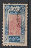 GUINEE - 1913 - N°YT. 72 - Gué à Kitim 35c Bleu - Oblitéré / Used - Used Stamps