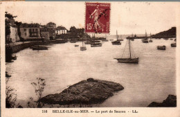 N°3158 W -cpa Belle île En Mer -le Port De Sauzon- - Belle Ile En Mer