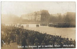 CPPHOTO - Remise Du Drapeau Par Le Maréchal Pétain - METZ Le 7 Janvier 1919 (L. Keidel) - War 1914-18
