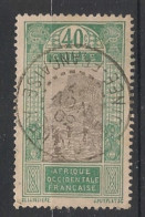 GUINEE - 1913 - N°YT. 73 - Gué à Kitim 40c Vert - Oblitéré / Used - Gebraucht
