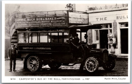 CARPENTER'S BUS At The Bull, Farningham C. 1907 - Pamlin M 94 - Buses & Coaches
