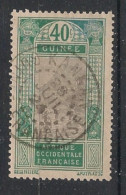 GUINEE - 1913 - N°YT. 73 - Gué à Kitim 40c Vert - Oblitéré / Used - Gebraucht