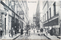 C. P. A. : 75 : PARIS 12 : Rue D'Austerlitz, "Modern Hotel", "Fabrique De Sièges", Belle Animation - Paris (12)