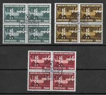 Portugal 1966 Révolution Nationale 40 Ans Régime Fasciste Fascist Regime  X 4 Cachet Premier Jour Funchal Madeira Madère - Used Stamps