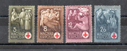 HONGRIE - HUNGARY - 1942 - CROIX ROUGE - RED CROSS - ROTES KREUZ - - Unused Stamps