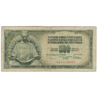 Billet, Yougoslavie, 500 Dinara, 1978, 1978-08-12, KM:91a, B - Jugoslawien