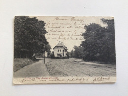 Carte Postale Ancienne (1909) Liège Une Avenue à Cointe - Lüttich