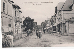 44 -  PORNICHET - Avenue De La Gare Vers La Station   51 - Pornichet