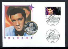 Bund Numisbrief Elvis Presley Mit Versilberter Medaille PP (Num300 - Ohne Zuordnung