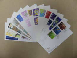 Zypern Jahrgang 2009 Gestempelt Kpl. Als FDC/ Ersttagssonderstempel #JI331 - Used Stamps