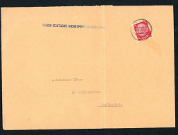 Deutsches Reich - Dienstpost Niederlande Einzelfrankatur 1941 Nach Berlin - Autres & Non Classés