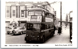 TROLLEYBUS In Kingston - 18.2.1962 - Pamlin M 84 - Busse & Reisebusse