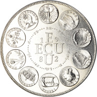 France, Médaille, Ecu Europa, Europe Assise, Politics, 1982, Rodier, FDC - Autres & Non Classés