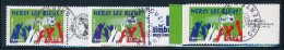 France 2006 - 3936A Et 3936B Adhésif Trois Timbres Football Merci Les Bleus Personnalisés - Oblitéré - Used Stamps