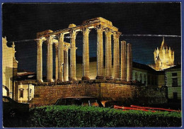 Évora - Vista Nocturna Do Templo De Diana - Evora