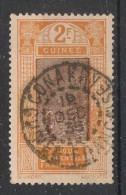 GUINEE - 1913 - N°YT. 78 - Gué à Kitim 2f Orange - Oblitéré / Used - Gebruikt