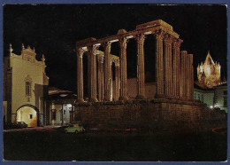 Évora - Ruína Do Templo Romano De Diana (Nocturno) - Evora