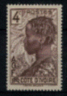 France - Cote D'Ivoire - "Femme Baoulé" - Neuf 2** N° 111 De 1936/38 - Neufs