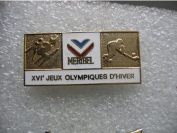 Pin's Des XVIe Jeux Olympiques D'hiver à Méribel - Juegos Olímpicos