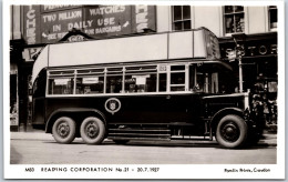 READING Corporation No. 21 - 20.7.1927 - Pamlin M 83 - Autobús & Autocar