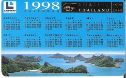 Thailand: Lenso - Amazing 1, Calendar - Tailandia