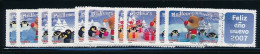 France 2006 - 3986C - 3990C Série Timbres Meilleurs Voeux  Personnalisé En 10  Langues - Oblitéré - Used Stamps