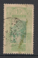 GUINEE - 1922-26 - N°YT. 85 - Gué à Kitim 10c Vert-jaune - Oblitéré / Used - Used Stamps