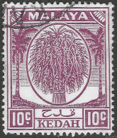 Kedah (Malaysia). 1950-55. Definitives. 10c Used. SG 82. M5101 - Kedah