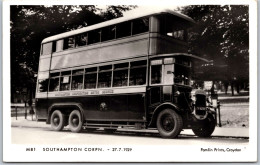 SOUTHAMPTON CORPN. - 27.7.29 - Pamlin M 81 - Bus & Autocars