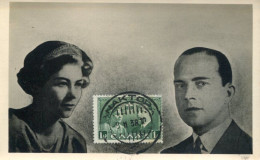 X0619 Greece, Maximum 8.11.1938 Princess Friederike And Crown Prince Paul, - Maximum Cards & Covers