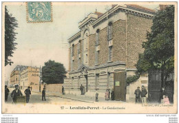 92 LEVALLOIS PERRET LA GENDARMERIE  EDIT LHUILLIER N°27 - Levallois Perret