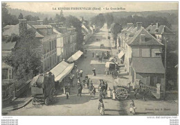 27 LA RIVIERE THIBOUVILLE LA GRANDE RUE INSTALLATION DU MARCHE - Sonstige & Ohne Zuordnung