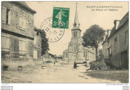 08 SAINT LAMBERT LA PLACE DE L'EGLISE - Other & Unclassified