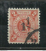 GERMANY Ca 1885 ELBERFELD Privater Stadtpost Local City Post Privatpost O Interesting Overprint Überdruck - Posta Privata & Locale