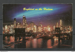 USA New York City Baghdad On The Hudson Brooklyn Bridge, O 1979, Sent To Finland, Fight Against Tuberculosis Cachet - Brooklyn