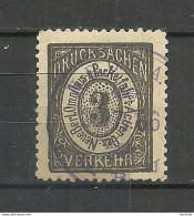 Deutschland Germany Ca. 1885 Berlin Local City Post Stadtpost Neue Berliner Omnibus U.Packetfahrt-Acktien-Gesellschaft - Posta Privata & Locale