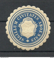FINLAND FINNLAND TURKU City Seal Stamp Charity Advertising Siegelmarke * Wappe Coat Of Arms - Autres & Non Classés