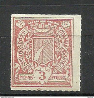 Germany Deutschland Ca. 1885 COLMAR Elsass Stadtpost Local City Post 3 Pf. * - Privatpost