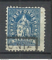 Germany Deutschland Ca. 1890 Lokaler Stadtpost Hamburg Local City Post Privatpost 2 Pf. O - Private & Lokale Post