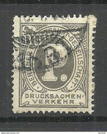 Germany Ca 1885 Berlin Local City Post Stadtpost Berliner Packetfahrt-Gesellschaft Drucksachenverkehr O - Correos Privados & Locales