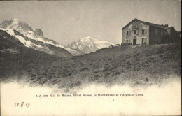 10850455 Col De Balme Col De Balme Hotel Suisse Mont Blanc Aiguille Verte * Balm - Autres & Non Classés