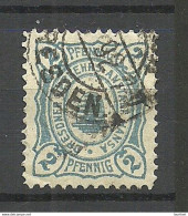 Germany Deutschland Ca 1895 Lokale Stadtbriefmarken DRESDEN Local City Post Verkehrsanstalt Hansa 2 Pf. O - Correos Privados & Locales