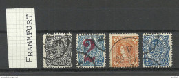 GERMANY Ca 1885 FRANKURT Privater Stadtpost Local City Post Privatpost O - Postes Privées & Locales